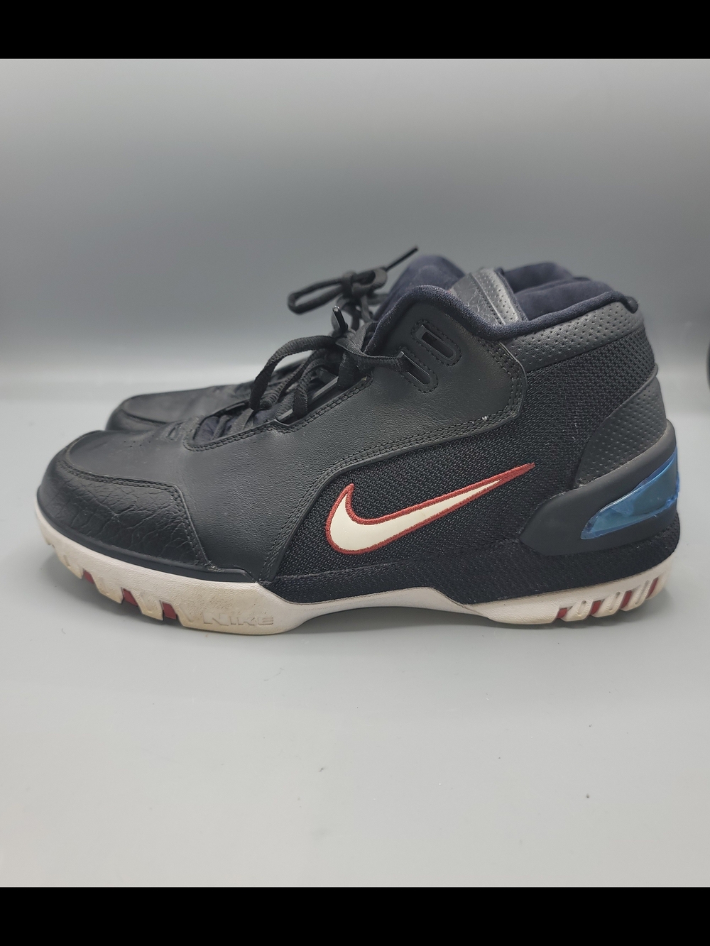 Nike LeBron Air Zoom Generation Black Mens Size 11